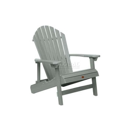 Highwood Usa highwood Hamilton Folding Adirondack Chair, King Size - Coastal Teak AD-KING1-CGE